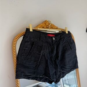 GUESS High Waist Black Shorts